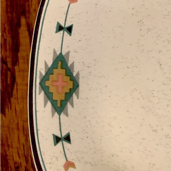 Vintage Studio Nova Adirondack Relish Dish Under Tray 2201 Aztec Southwest - Picture 2 of 5